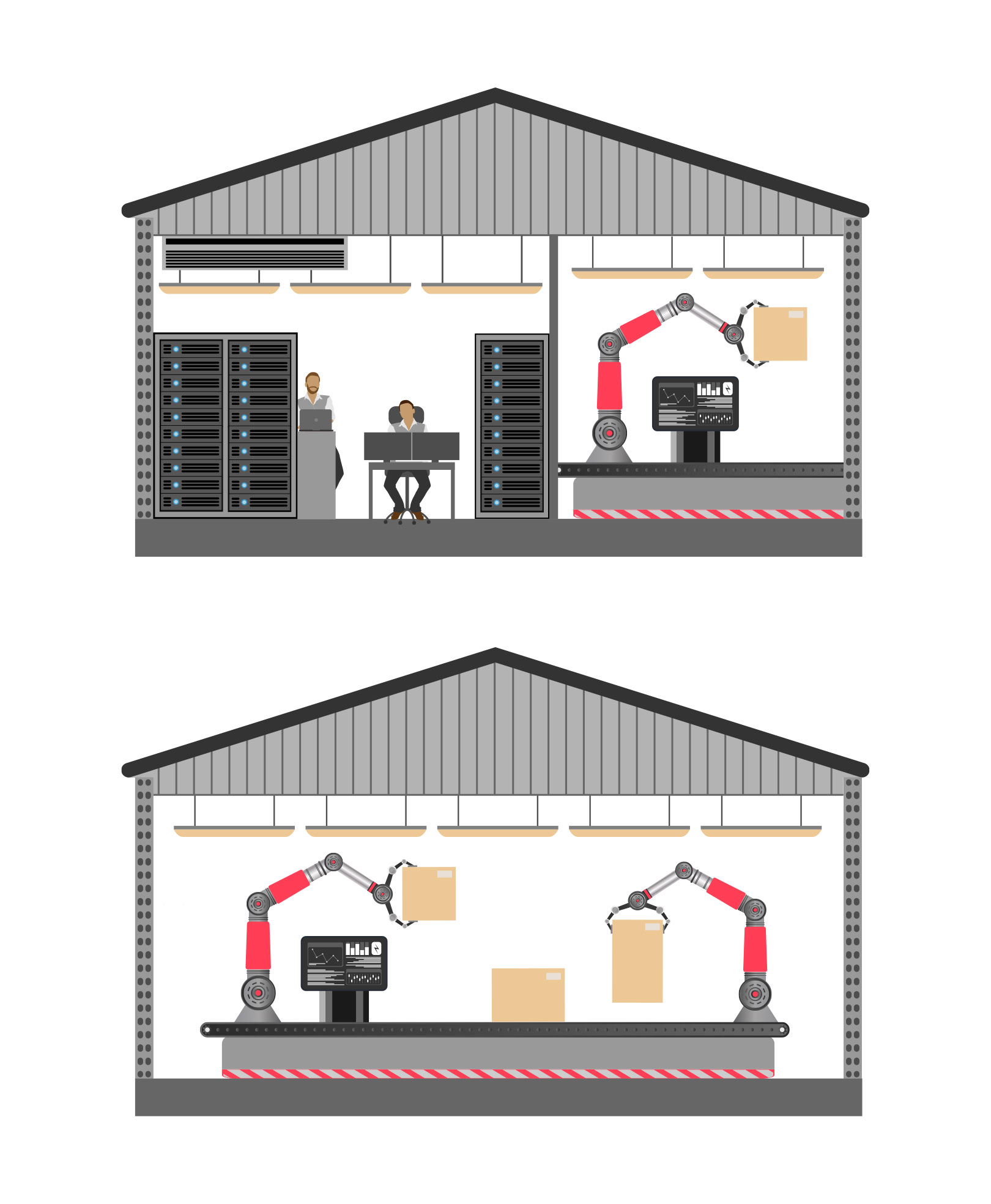 Von BRANDZEICHNER gestaltete Illustration für SYNAOS.