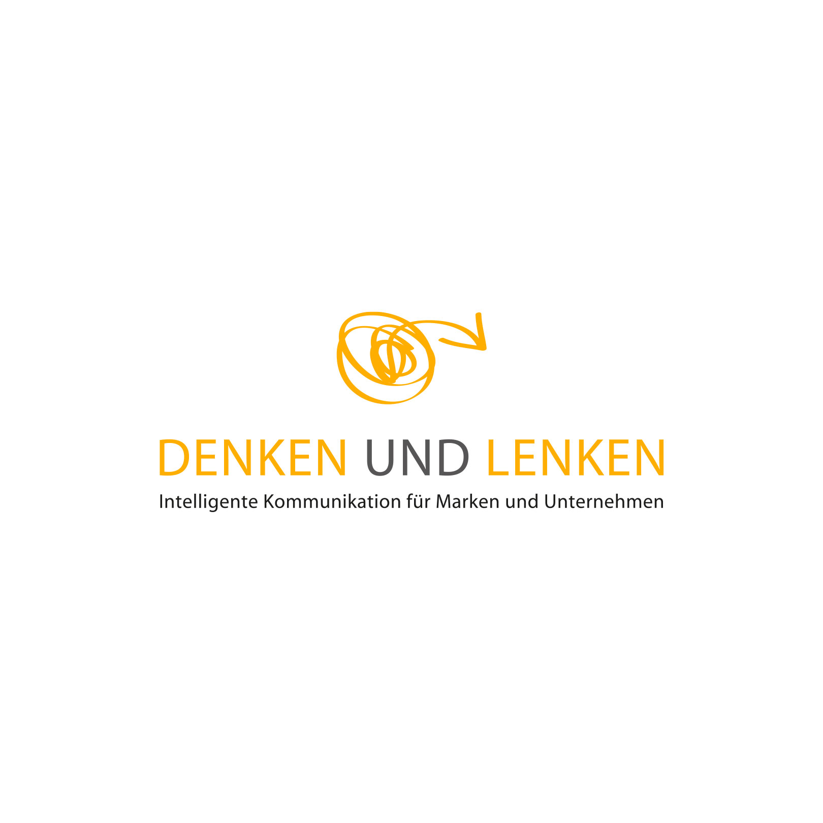 Von BRANDZEICHNER entwickeltes Logo für DENKEN UND LENKEN