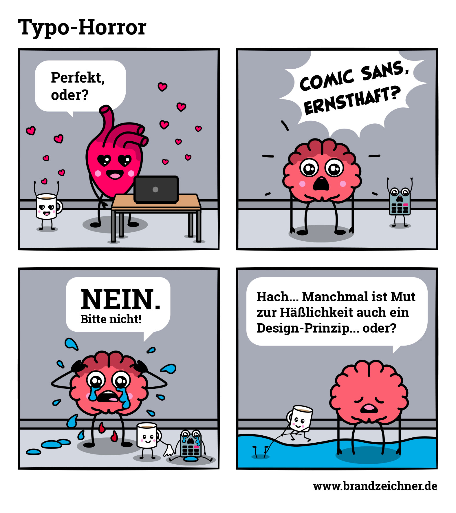 Brandzeichner Comic